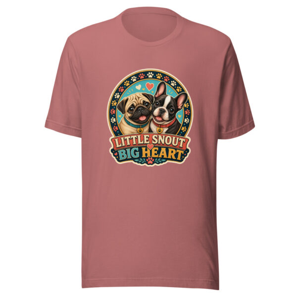 LITTLE SNOUT BIG HEART Heartbeat-20260614-snubbypuppy-codex Graphic Tee mockup 6 LITTLE SNOUT BIG HEART Heartbeat-20260614-snubbypuppy-codex Graphic Tee mockup 6