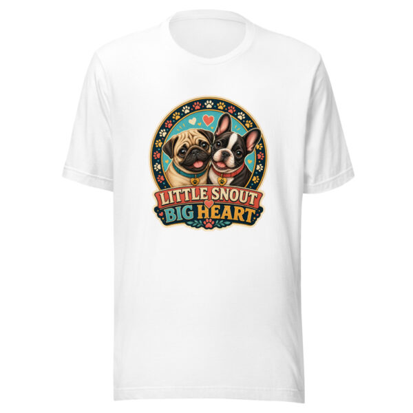 LITTLE SNOUT BIG HEART Heartbeat-20260614-snubbypuppy-codex Graphic Tee mockup 8 LITTLE SNOUT BIG HEART Heartbeat-20260614-snubbypuppy-codex Graphic Tee mockup 8