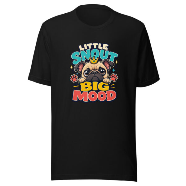 LITTLE SNOUT BIG MOOD Heartbeat-20260621-codex-fallback Graphic Tee mockup 1 LITTLE SNOUT BIG MOOD Heartbeat-20260621-codex-fallback Graphic Tee front view