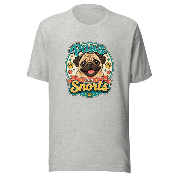 Paws And Snorts Graphic Tee mockup 5 Paws And Snorts Graphic Tee mockup 5