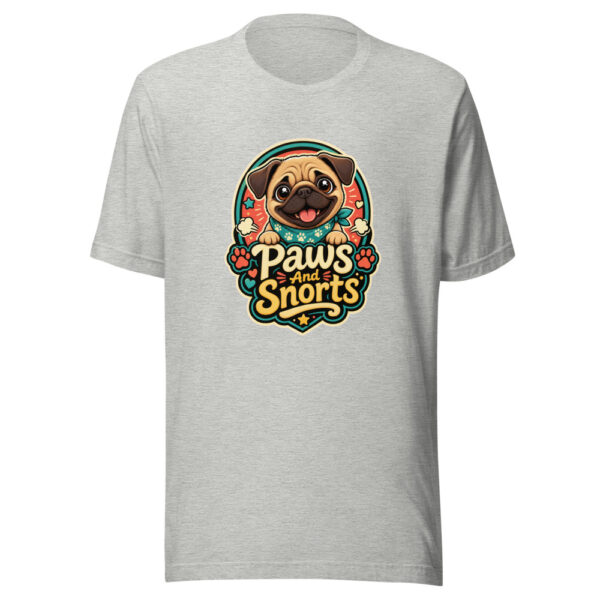 Paws And Snorts Graphic Tee mockup 6 Paws And Snorts Graphic Tee mockup 6