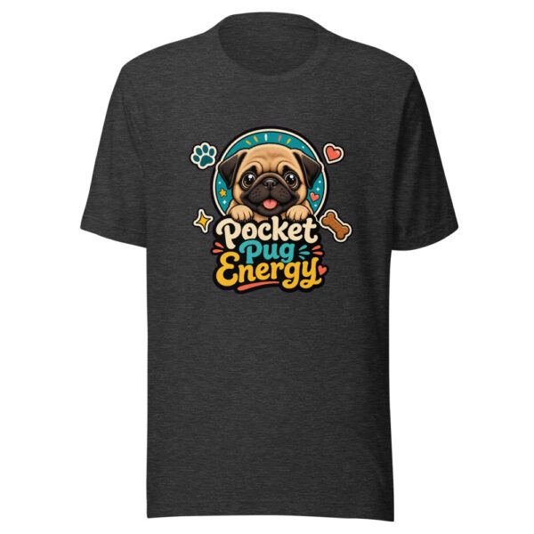 Pocket Pug Energy Graphic Tee mockup 7 Pocket Pug Energy Graphic Tee mockup 7