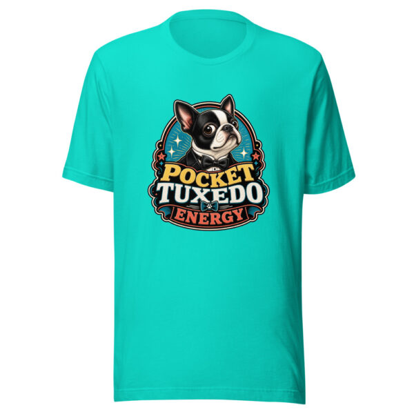Pocket Tuxedo Energy Heartbeat-20260614-snubbypuppy-codex Graphic Tee mockup 3