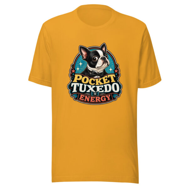 Pocket Tuxedo Energy Heartbeat-20260614-snubbypuppy-codex Graphic Tee mockup 4