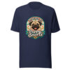 Powered By Puppy Snorts Graphic Tee mockup 4 Powered By Puppy Snorts Graphic Tee mockup 4