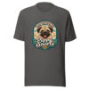 Powered By Puppy Snorts Graphic Tee mockup 5 Powered By Puppy Snorts Graphic Tee mockup 5