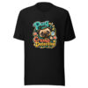 Pug Crumb Detective Graphic Tee mockup 2