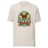 Pug Hug Department Graphic Tee front view