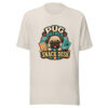 Pug Patrol Snack Desk Graphic Tee mockup 8