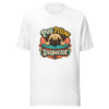 Pug Pillow Inspector Graphic Tee mockup 3 Pug Pillow Inspector Graphic Tee mockup 3