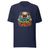 pug-powered-cuddle-crew-evergreen-shirt-design-manual-pug-powered-cuddle-mockup-2 Pug Powered Cuddle Crew Graphic Tee