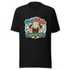 Pug Wiggle Welcome Crew Graphic Tee mockup 2