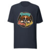 Puppy Snore Social Graphic Tee mockup 7
