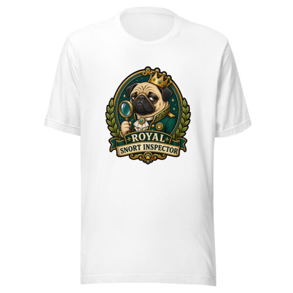 Royal Snort Inspector Heartbeat-20260613-snubby-codex Graphic Tee mockup 3 Royal Snort Inspector Heartbeat-20260613-snubby-codex Graphic Tee mockup 3