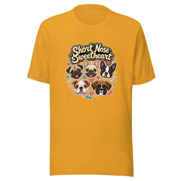 Short Nose Sweetheart Graphic Tee front view