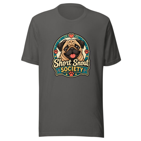 Short Snout Society Graphic Tee mockup 4 Short Snout Society Graphic Tee mockup 4