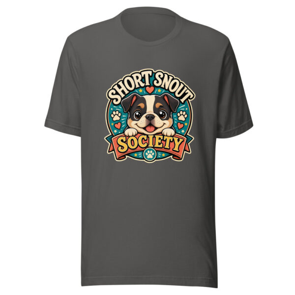 Short Snout Society Graphic Tee mockup 4 Short Snout Society Graphic Tee mockup 4