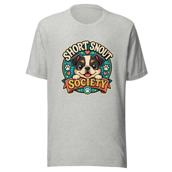 Short Snout Society Graphic Tee mockup 5 Short Snout Society Graphic Tee mockup 5