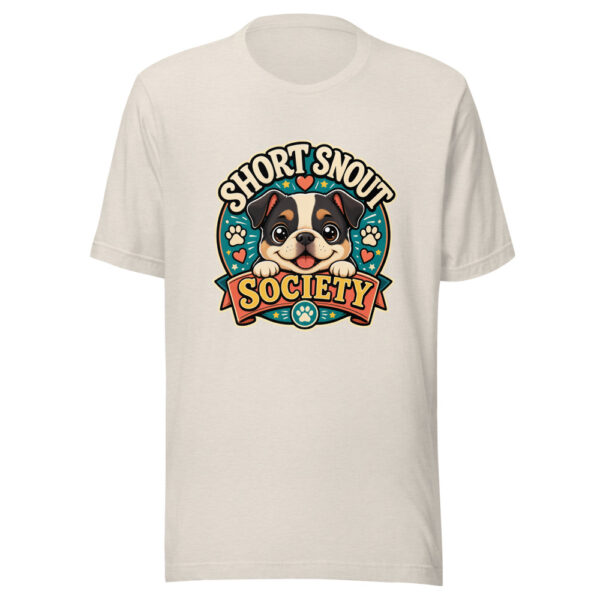 Short Snout Society Graphic Tee mockup 8 Short Snout Society Graphic Tee mockup 8