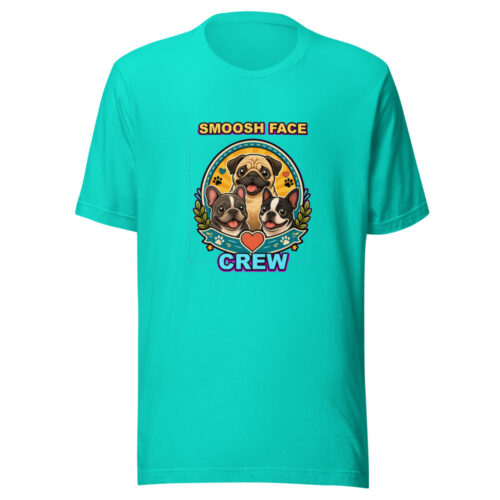 SMOOSH FACE CREW Heartbeat-20260614-snubbypuppy-codex Graphic Tee mockup 1 SMOOSH FACE CREW Heartbeat-20260614-snubbypuppy-codex Graphic Tee front view