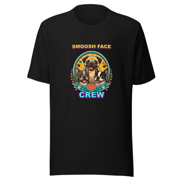 SMOOSH FACE CREW Heartbeat-20260614-snubbypuppy-codex Graphic Tee mockup 1 SMOOSH FACE CREW Heartbeat-20260614-snubbypuppy-codex Graphic Tee front view