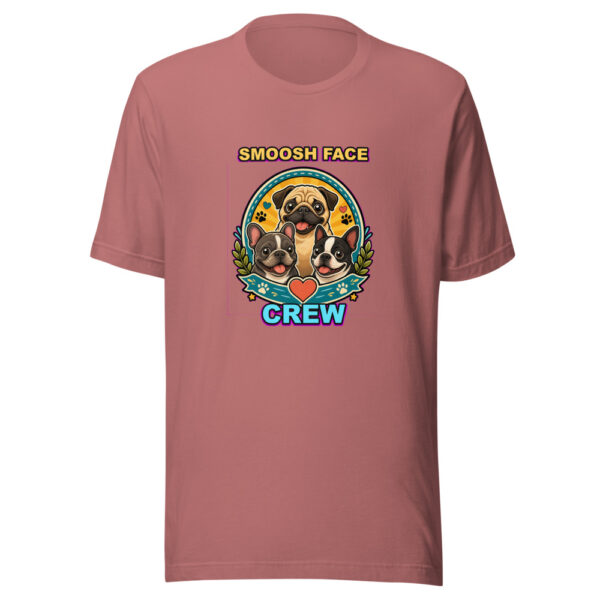 SMOOSH FACE CREW Heartbeat-20260614-snubbypuppy-codex Graphic Tee mockup 6