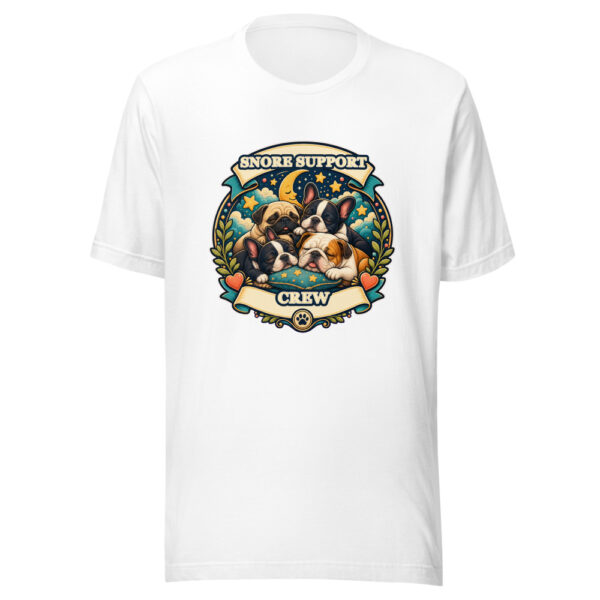 SNORE SUPPORT CREW Heartbeat-20260614-snubbypuppy-codex Graphic Tee mockup 3 SNORE SUPPORT CREW Heartbeat-20260614-snubbypuppy-codex Graphic Tee mockup 3