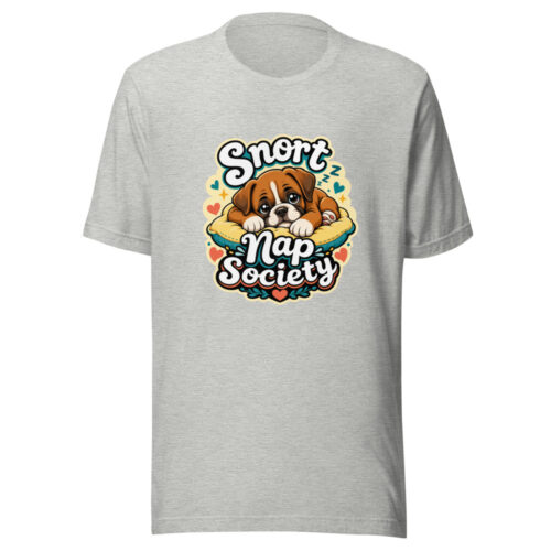 Snort Nap Society Graphic Tee front view