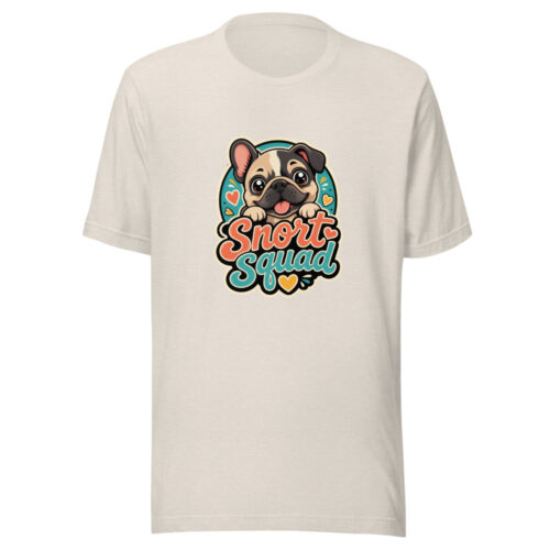 Snort Squad Graphic Tee front view