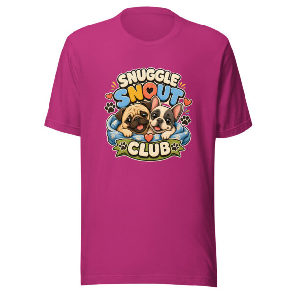 SNUGGLE SNOUT CLUB Heartbeat-20260623-codex-fallback Graphic Tee mockup 1 SNUGGLE SNOUT CLUB Heartbeat-20260623-codex-fallback Graphic Tee front view