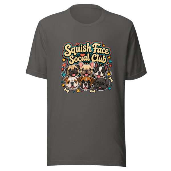 Squish Face Social Club Graphic Tee mockup 5 Squish Face Social Club Graphic Tee mockup 5