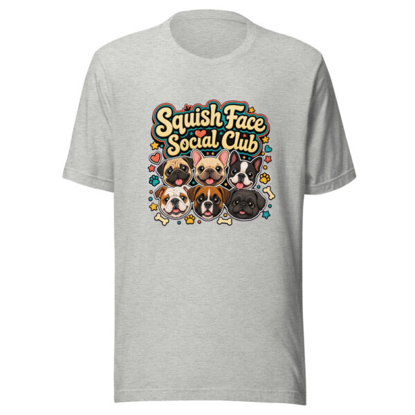 Squish Face Social Club Graphic Tee mockup 6 Squish Face Social Club Graphic Tee mockup 6