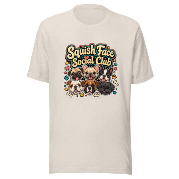 Squish Face Social Club Graphic Tee mockup 8 Squish Face Social Club Graphic Tee mockup 8