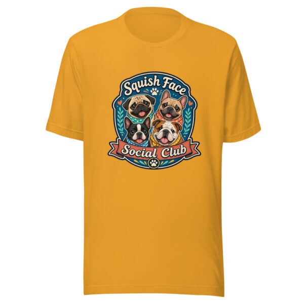 Squish Face Social Club Heartbeat-20260612-squish-face-social-club Graphic Tee mockup 3