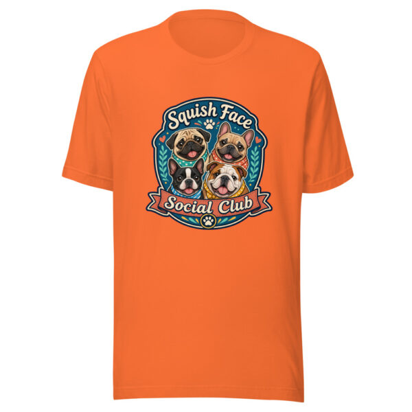 Squish Face Social Club Heartbeat-20260612-squish-face-social-club Graphic Tee mockup 6