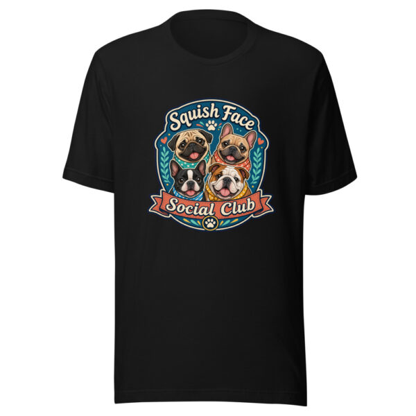 Squish Face Social Club Heartbeat-20260612-squish-face-social-club Graphic Tee mockup 7