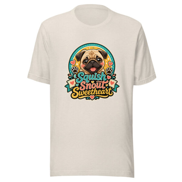 Squish Snout Sweetheart Graphic Tee mockup 8 Squish Snout Sweetheart Graphic Tee mockup 8
