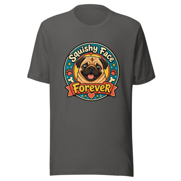 Squishy Face Forever Graphic Tee mockup 1 Squishy Face Forever Graphic Tee front view