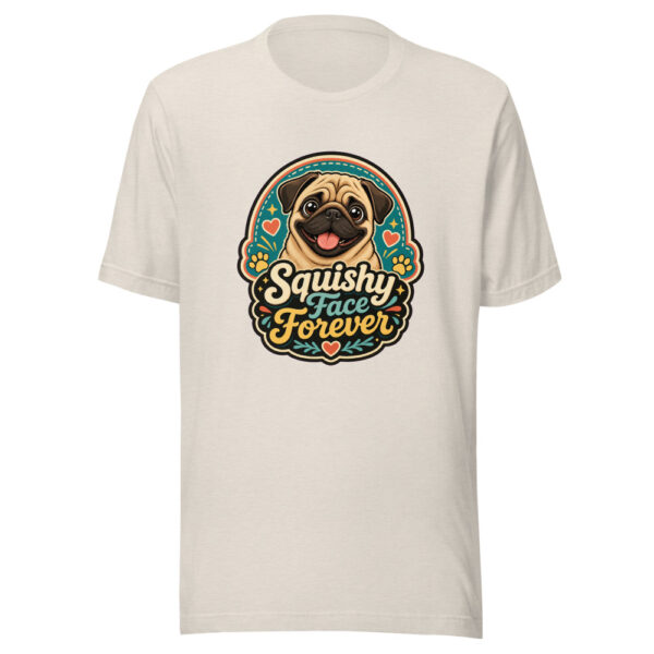Squishy Face Forever Graphic Tee mockup 1 Squishy Face Forever Graphic Tee front view