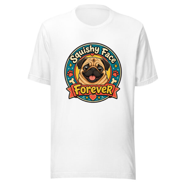 Squishy Face Forever Graphic Tee mockup 3 Squishy Face Forever Graphic Tee mockup 3