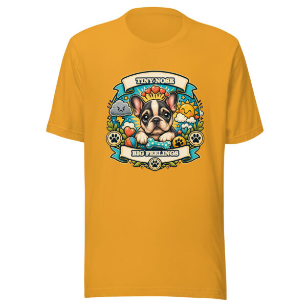 TINY NOSE BIG FEELINGS Heartbeat-20260614-snubbypuppy-codex Graphic Tee mockup 3 TINY NOSE BIG FEELINGS Heartbeat-20260614-snubbypuppy-codex Graphic Tee mockup 3