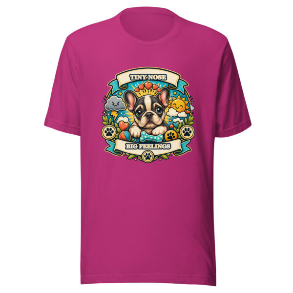 TINY NOSE BIG FEELINGS Heartbeat-20260614-snubbypuppy-codex Graphic Tee mockup 4 TINY NOSE BIG FEELINGS Heartbeat-20260614-snubbypuppy-codex Graphic Tee mockup 4