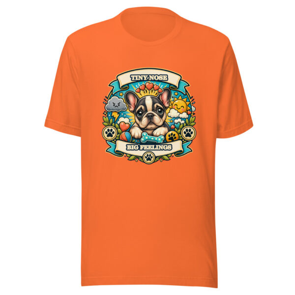 TINY NOSE BIG FEELINGS Heartbeat-20260614-snubbypuppy-codex Graphic Tee mockup 5 TINY NOSE BIG FEELINGS Heartbeat-20260614-snubbypuppy-codex Graphic Tee mockup 5