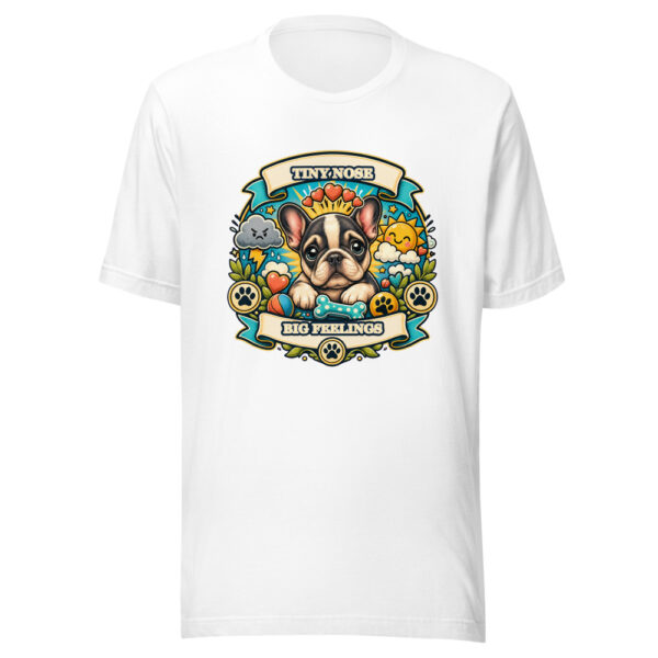 TINY NOSE BIG FEELINGS Heartbeat-20260614-snubbypuppy-codex Graphic Tee mockup 8 TINY NOSE BIG FEELINGS Heartbeat-20260614-snubbypuppy-codex Graphic Tee mockup 8