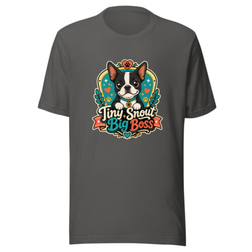 Tiny Snout Big Boss Graphic Tee front view