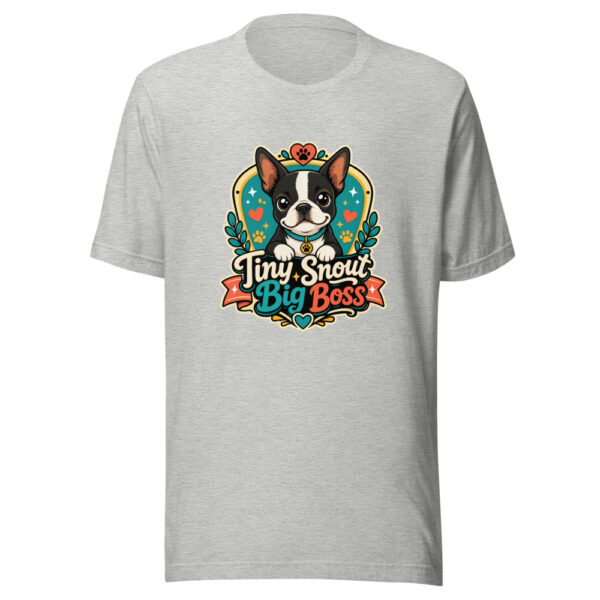 Tiny Snout Big Boss Graphic Tee mockup 4 Tiny Snout Big Boss Graphic Tee mockup 4