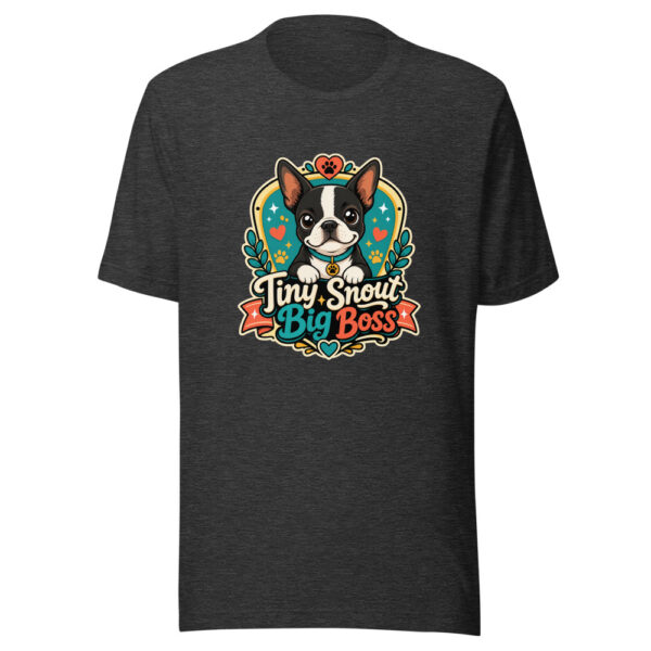 Tiny Snout Big Boss Graphic Tee mockup 6 Tiny Snout Big Boss Graphic Tee mockup 6