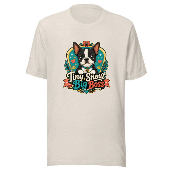 Tiny Snout Big Boss Graphic Tee mockup 8 Tiny Snout Big Boss Graphic Tee mockup 8