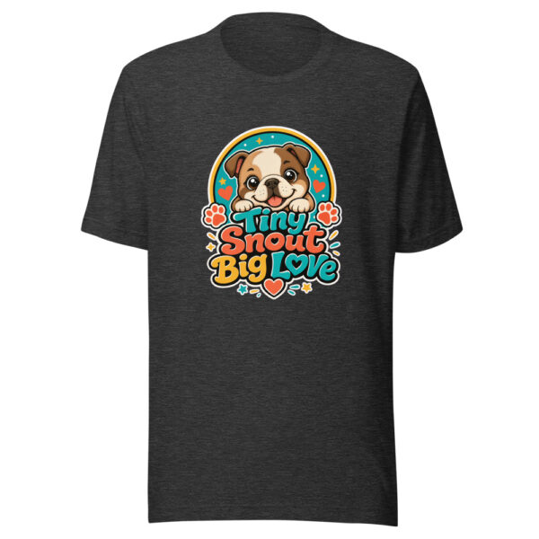 Tiny Snout Big Love Graphic Tee mockup 6 Tiny Snout Big Love Graphic Tee mockup 6