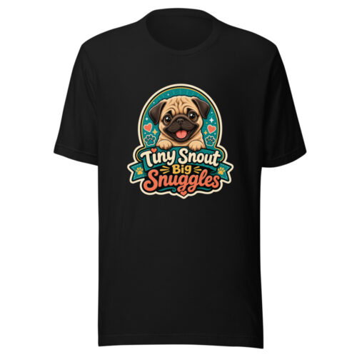 tiny-snout-big-snuggles-evergreen-shirt-design-manual-tiny-snout-big-snu-mockup-1 Tiny Snout Big Snuggles Graphic Tee